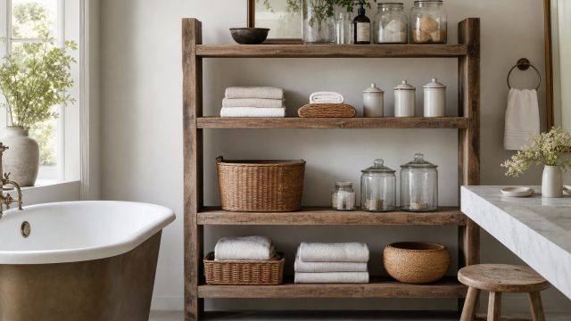 Transform Your Bathroom with Vintage Storage Solutions